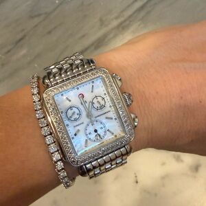 Michele Deco Diamond Chronograph